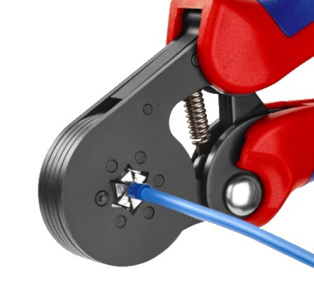 Self-Adjusting Crimping Pliers for end sleeves (ferrules) with lateral  access (97 53 14) 