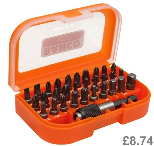 58-Piece Screwdriver Set With Case - Philips, Flat, Torx, Pozi Bits, 3 Year Warranty 2 thumbnail image