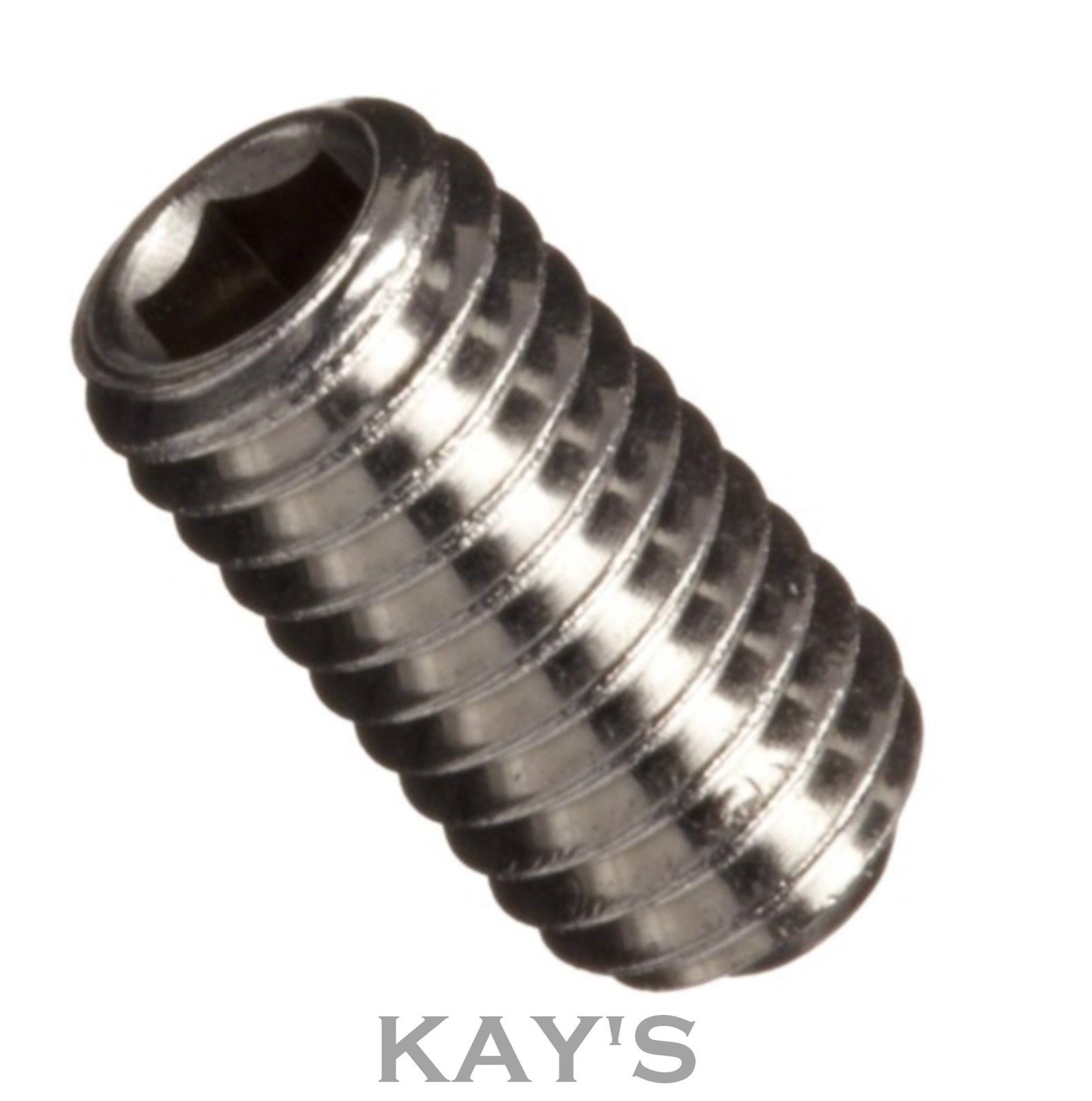 SOCKET SET SCREW CUP POINT DIN 916 A2 ST/ST