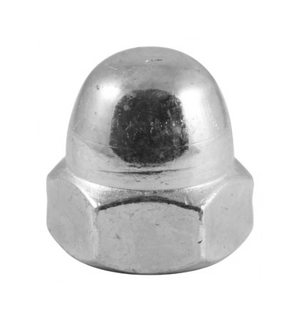 Hat nuts DIN 1587 stainless steel A2 nuts M3 M4 M5 M6 M8 M10 M12 M14 M16  M20 M24